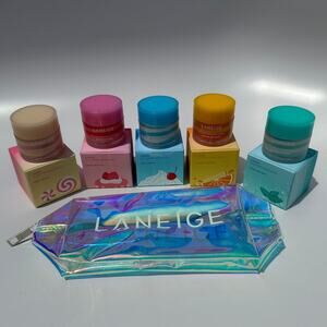 Laneige Lip Sleeping Mask Limited Edition Swirls Berry Orange Vanilla Mint Soda